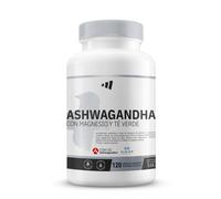 Ashwagandha Ksm-66 + Magnesium Albion + Green Tea - 120 Vegetable Capsules De Mm Supplements