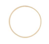 ASHWAM Lot de 3 anneaux en bois de bambou de 40 cm pour décoration de mariage, de Noël, d'attrape-rêves et de suspension murale