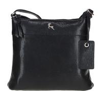 Ashwood AVA Sac à bandoulière en cuir pour femme - Sac à bandoulière en cuir véritable avec sangle réglable, matériel doré, poches zippées et breloque de sac - Sac à main élégant pour tous les jours
