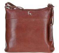 Ashwood AVA Sac à bandoulière en cuir pour femme - Sac à bandoulière en cuir véritable avec sangle réglable, matériel doré, poches zippées et breloque de sac - Sac à main élégant pour tous les jours