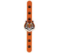 ASHWOOD Montre Silicone Enfants Wild Watches Tigre, bracelet
