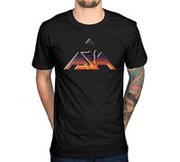 Asia Eyes T-Shirt Progressive Rock Band Heat of The Moment Don't Cry Tee Black L