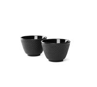 Asia Noir - Set de 2 tasses à thé en fonte Bredemeijer