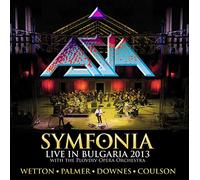 Asia - Symfonia - Live in Bulgaria 2013 (Color Giallo E Blu Limited Edt.)
