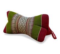 Asia Wohnstudio 3 Plis Extra Large Triangle Coussin, Rembourrage 100% kapok Naturel, XXL Jumbo Thai Taie d'oreiller, appuie-tête, Bone Shape Cushion, Thai Cushion with XXL Triangle