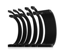 AsiaHorse extension de câbles gainés PC Noir