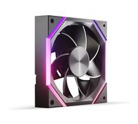 AsiaHorse Nyota Ventilateur PC 120MM ARGB Reverse [Lot de 1] [HDB] Ventilateur RGB 2000 RPM/61.5 CFM/2,16 MMH2O 5V 3PIN ARGB et ventilateur PWM 4PIN durée de vie de 50000H