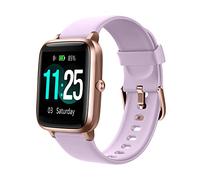 ASIAMENG Montre de Sport pour Homme avec podomètre, Moniteur de fréquence Cardiaque, Montre de Sport Bluetooth pour Android iOS, Compteur de Calories, étanche, Notifications Whatsapp et appels