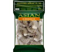 ASIAN CHOICE Crevettes Vannamei HLSO calibre 13/15 - 1 kg