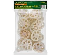 Asian Choice Racines de lotus en tranches - 500 g