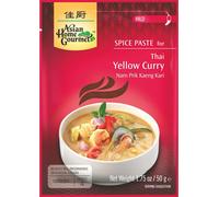 Asian Home Gourmet Pâte de curry jaune pour Nam Prik Keang Kari thaïlandais 50g
