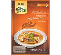 Asian Home Gourmet Pâte d'épices pour curry de légumes indonésien 50g
