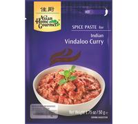 ASIAN HOME GOURMET Pâte d'épices pour curry indien Vindaloo 50g | Curry indien