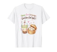 Asian Love Language Avez-Vous déjà mangé des boulettes de thé Kawaii Boba T-Shirt