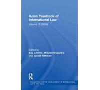 Asian Yearbook Of International Law