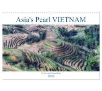 Asia's Pearl Vietnam (Wall Calendar 2026 DIN A3 landscape), CALVENDO 12 Month Wall Calendar: Exotic and compelling, Vietnam's landscape and culture is both breathtaking and alluring