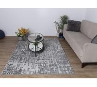 Asiatic Modifications Tapis Abstrait Gris, Tapis Sol