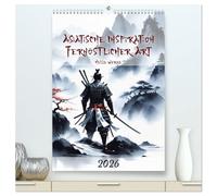 Asiatische Inspiration Fernöstlicher Art - Helle Werke (hochwertiger Premium Wandkalender 2026 DIN A2 hoch), Kunstdruck in Hochglanz: Inspirierende Kunstwerke im asiatischen Stil