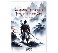 Asiatische Inspiration Fernöstlicher Art - Helle Werke (Wandkalender 2026 DIN A2 hoch), CALVENDO Monatskalender: Inspirierende Kunstwerke im asiatischen Stil
