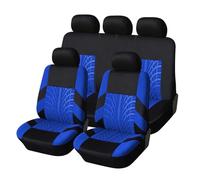 ASICPLB Housse Siege Voiture pour Peugeot 308SW 2009-2016, Voiture Ensembles de Housses Siège Confortables Avant et Arrière Couvre Sieges Protection Accessoires Interieur, B Blue