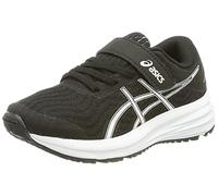 Asics 1014A138-001 Mixte Enfant Chaussure de Course, Black/White, 31.5 EU
