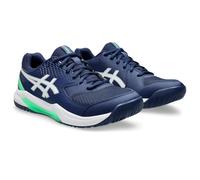 ASICS Homme Gel-Dedicate 8 Sneaker, ÉTENDU Bleue/Blanc, 42 EU