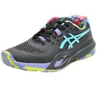 ASICS Homme Gel-Resolution X Padel L.E. Sneaker, Noir/Aqua ÉNERGIE, 40 EU