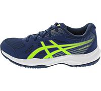 ASICS Garçon Upcourt 6 GS Shoes, Blue Expanse Safety Yellow, 39 EU