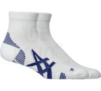 Asics 2 paires Cushion Run Quarter Blanc S
