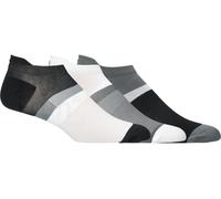 Asics 3 paires Color Block Gris/argent L