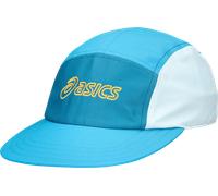 ASICS Casquette 5 panneaux Unisexe Bleu/Turquoise Taille S/M