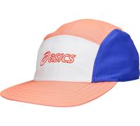 ASICS 5 Panel Cap Sun Coral / Brilliant White unisex size M/L