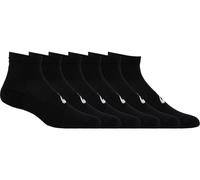 ASICS 6ppk Quarter Sock Performance Black unisex size II