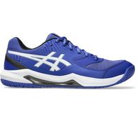 ASICS Homme Gel-Dedicate 8 Sneaker, Dark Cobalt White, 42.5 EU
