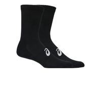ASICS Chaussettes de sport Aeg Crew, 3 paires, noir/blanc, Taille L