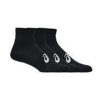 Asics Chaussettes Quarter 3 paires Noir Taille XL