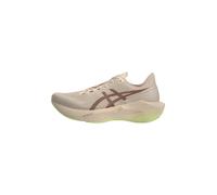 ASICS Baskets basses 'Novablast 6' beige / marron / vert fluo, Taille 40
