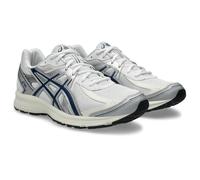 ASICS Baskets Jog 100s unisexes pour adulte, BLANC/BLEU INDEPENDANCE, 7 UK Men/ 6 UK Women