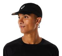 ASICS Casquette avec visière, Noir, Taille Unique Homme