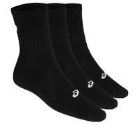 Asics Chaussettes de sport 3PPK Crew – Pack de 3 Noir/Blanc Taille 35-38