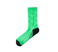 ASICS Chaussettes de sport citron vert / noir / blanc, Taille S
