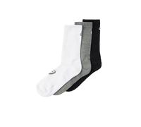 ASICS Chaussettes de sport gris chiné / noir / blanc, Taille XL