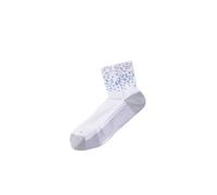 ASICS Chaussettes de sport gris / violet / blanc perle, Taille L