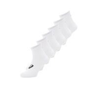 ASICS Chaussettes de sport noir / blanc, Taille L