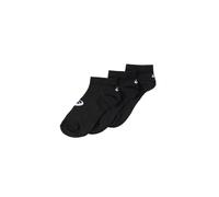 ASICS Chaussettes de sport noir / blanc, Taille L