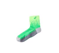 ASICS Chaussettes de sport 'PERFORMANCE RUN' gris / citron vert / vert clair / vert foncé, Taille M