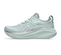 Asics Chaussures de Course Gel-Nimbus 27 pour Homme, Aqua/Blanc Pur, 47 EU