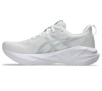 Asics Chaussures de Course NOVABLAST 5 pour Homme, Blanc/Gris piéedmont, 45 EU