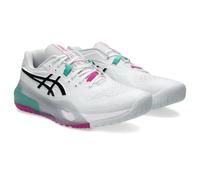 ASICS Chaussures de tennis à lacets pour homme, Blanc/vert aurore, 41.5 EU
