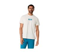 ASICS Chest Logo Tee Cream hommes size L